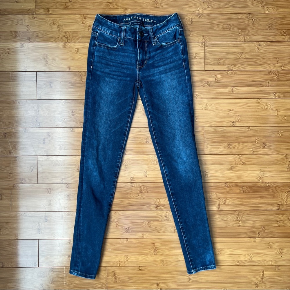 American Eagle Outfitters Preowned 360 Ne(x)t Level Stretch Jeggings